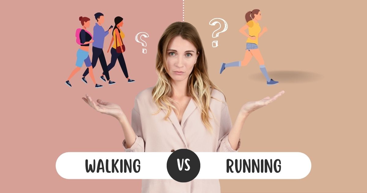 walking or running